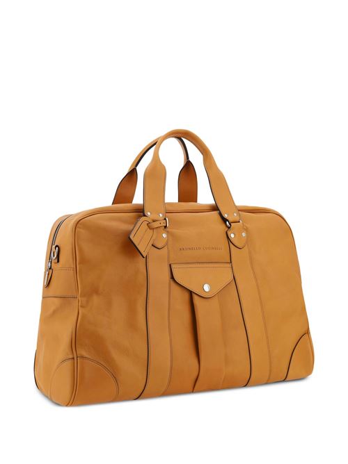 Borsa in pelle marrone Brunello Cucinelli | MBTGU394C001